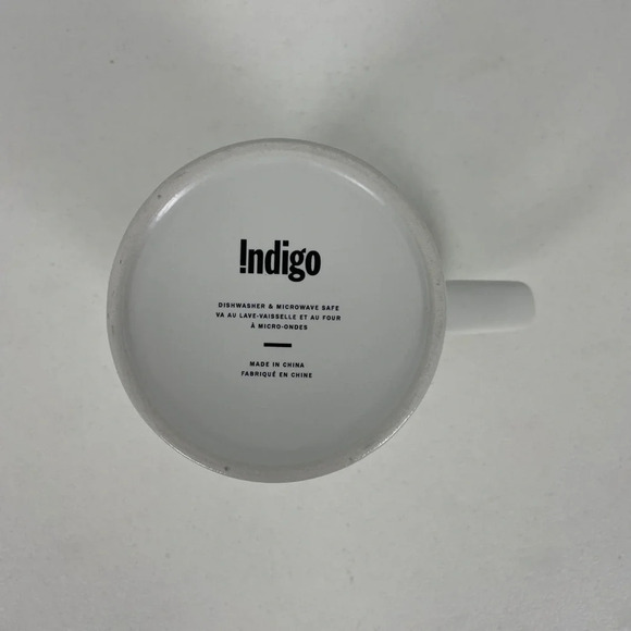 Indigo Canada Manners for Days Coffee Tea Mug Black White Red Maple Leaf 16 oz. - Picture 5 of 9